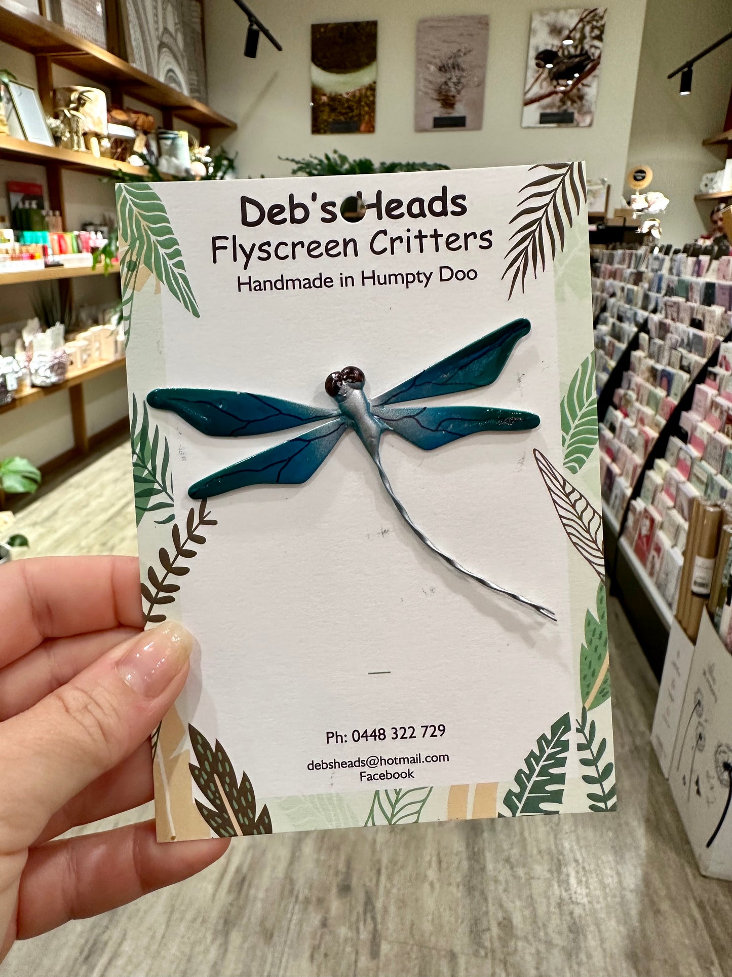 Debs Headz Flyscreen Critters