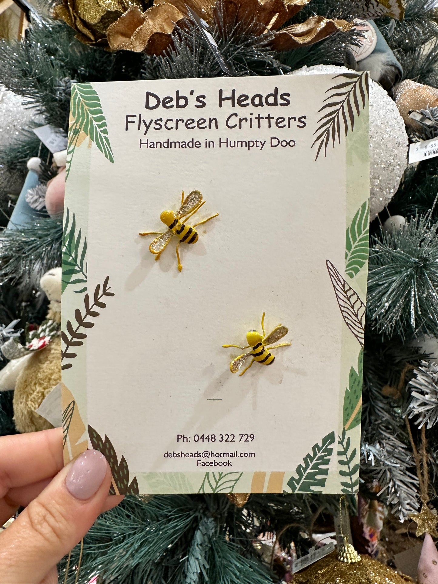 Debs Headz Flyscreen Critters