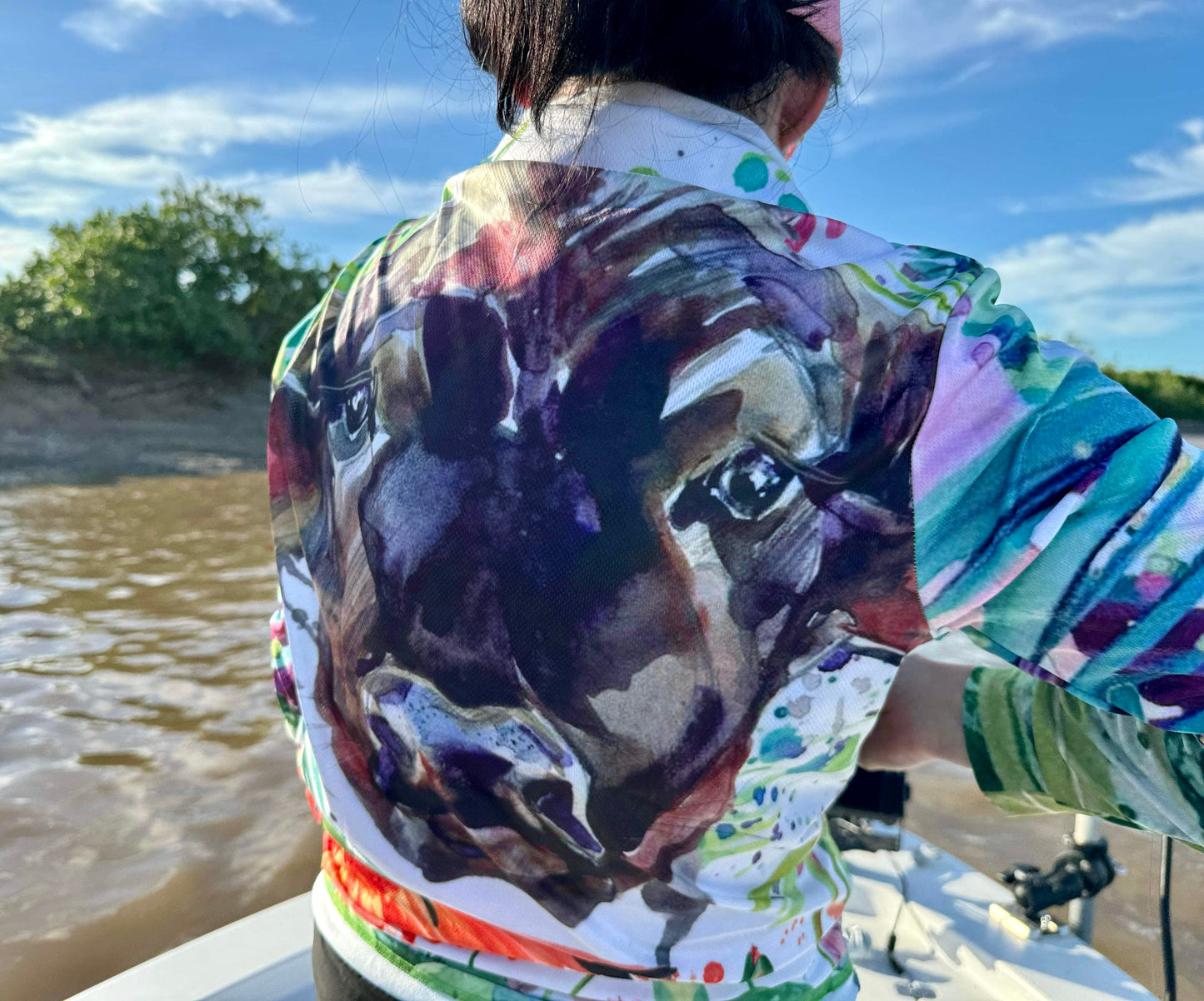 Adult Fishing Shirt Frog / Buffalo