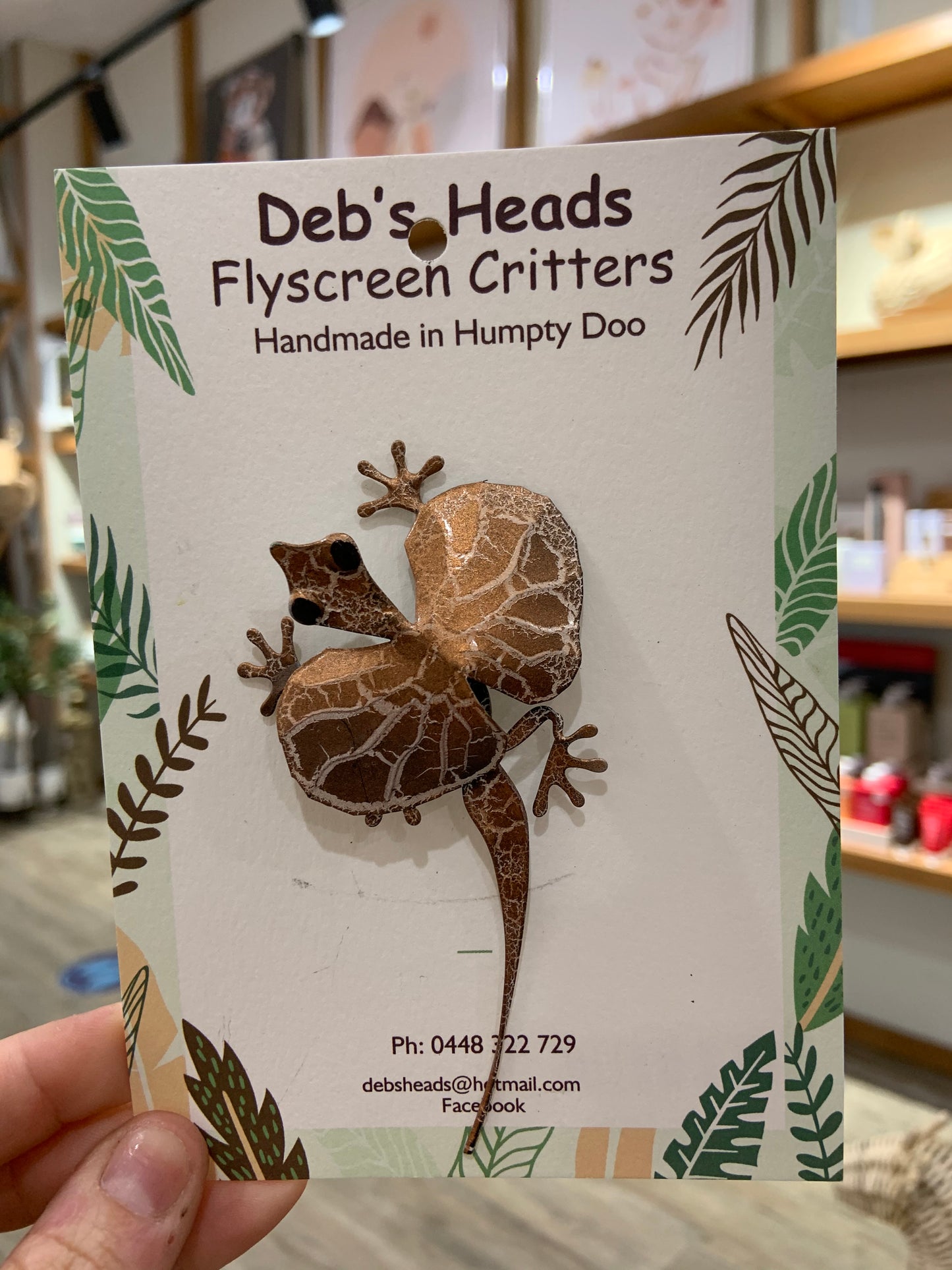 Debs Headz Flyscreen Critters
