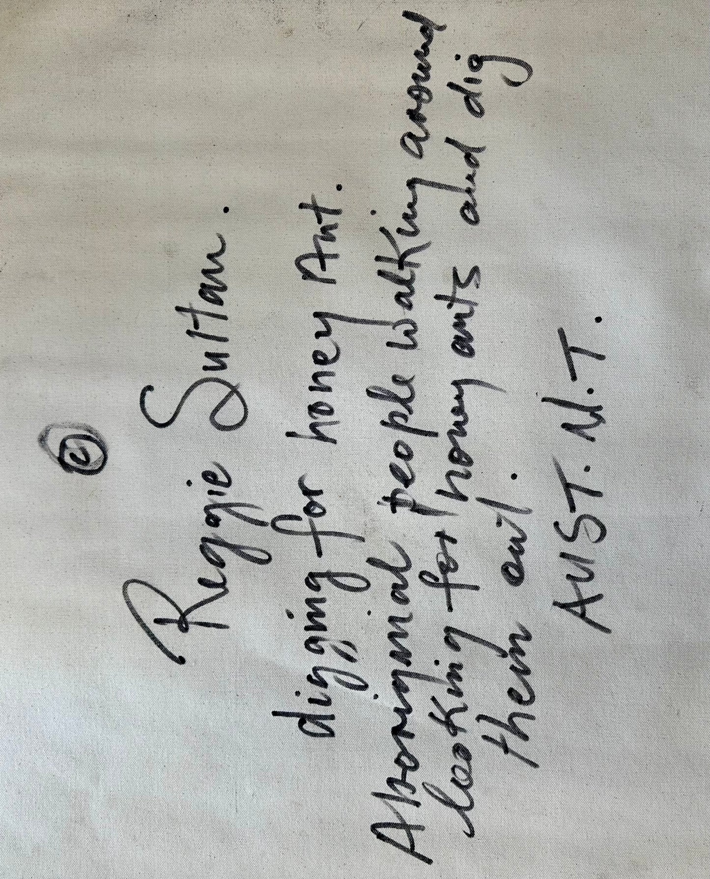 ‘Digging for Honey Ant’ - Reggie Sultan