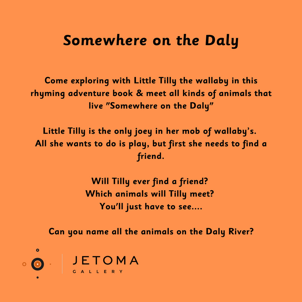 ‘Somewhere on the Daly’ - Little Tilly wallaby just wants to play! - Thomas Rees