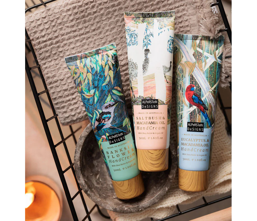 Hand Cream Trio - Saltbush, Eucalyptus & Banksia