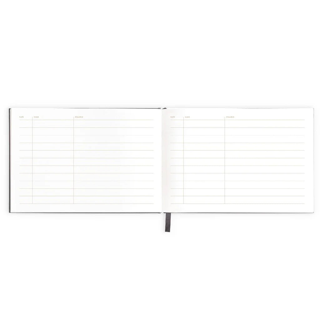 Be Our Guest Book – Elegant Boxed Keepsake