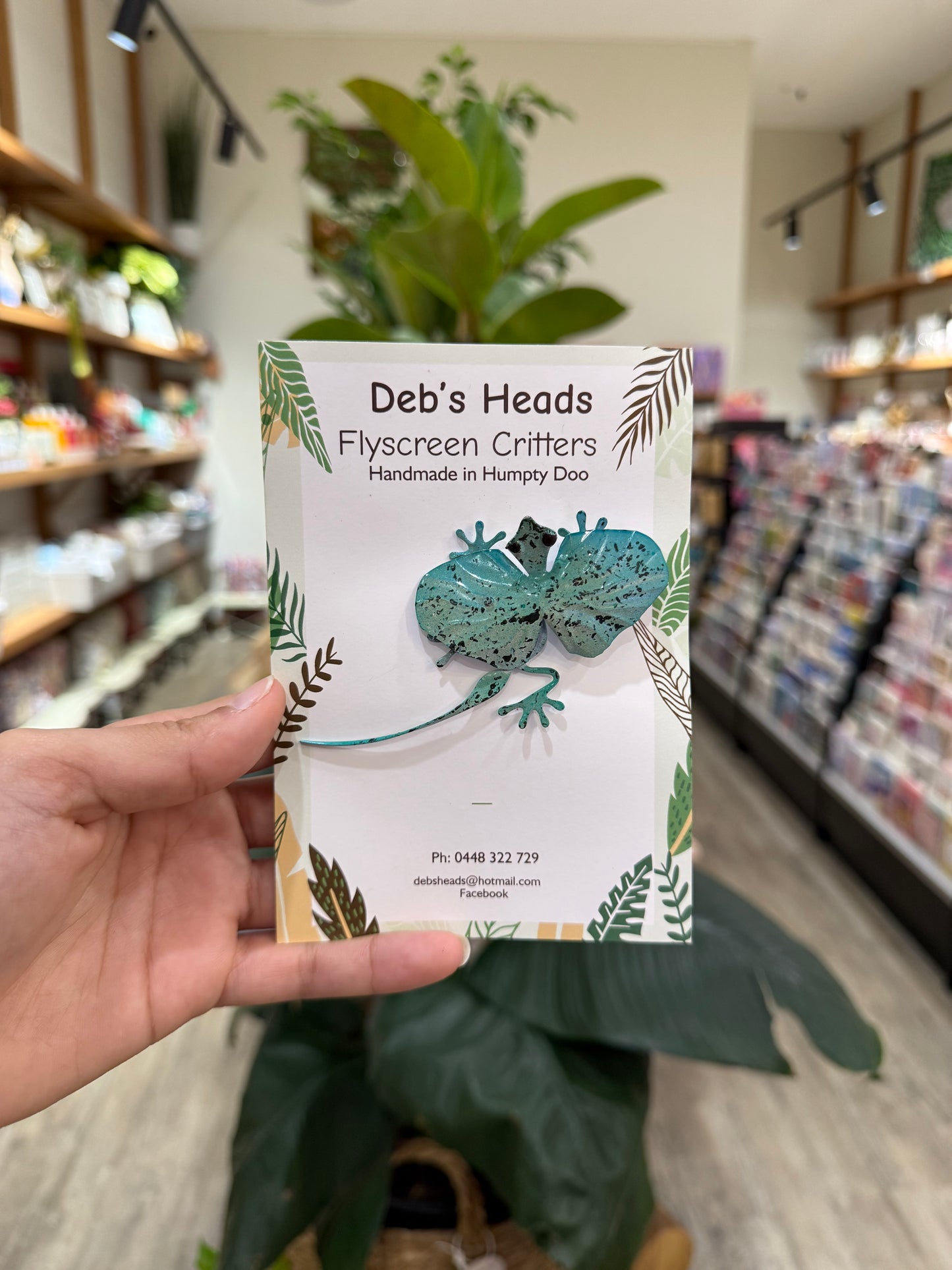 Debs Headz Flyscreen Critters