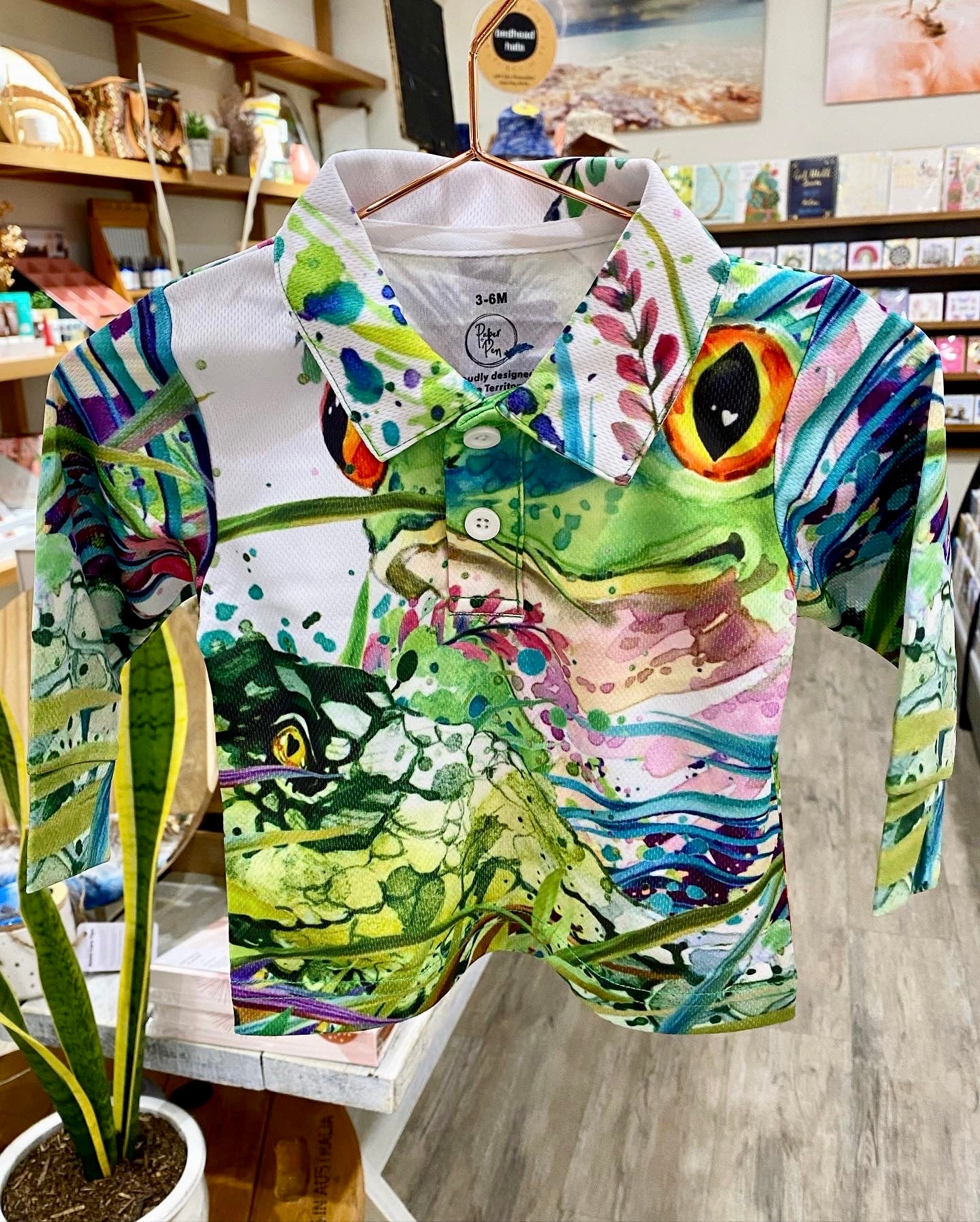 Adult Fishing Shirt Frog / Buffalo