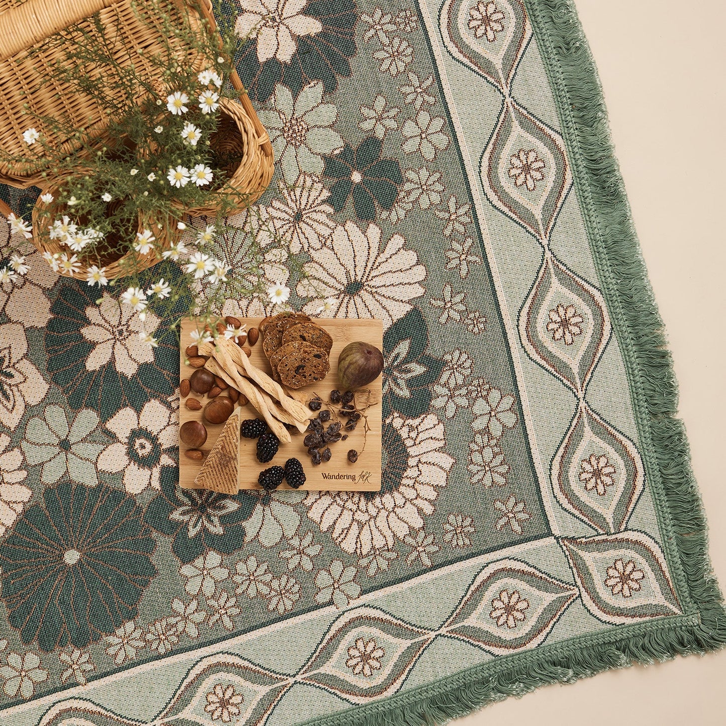 Wandering Folk - Woven Throw