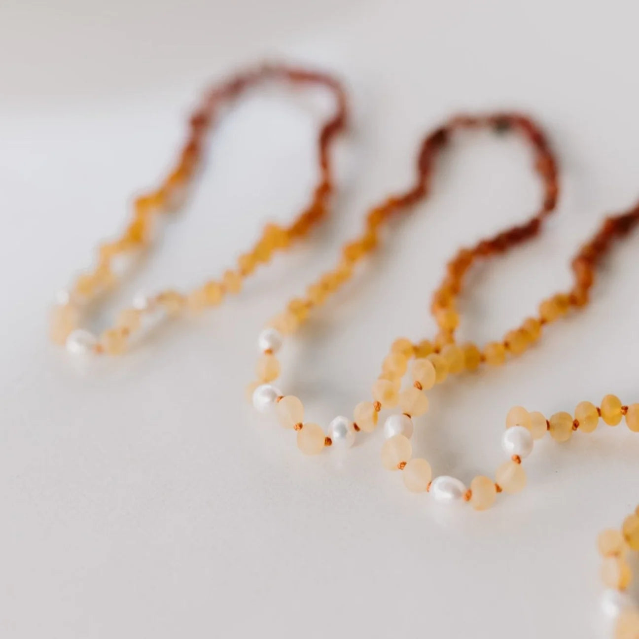 Infant Amber Necklaces - Seeds of the Sun