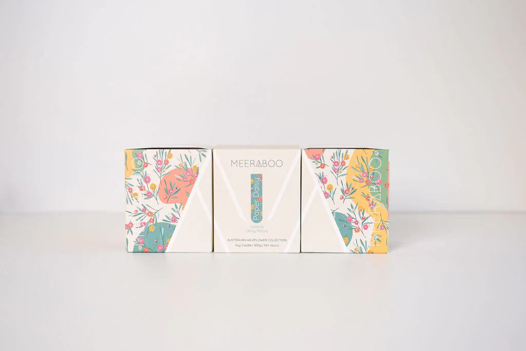 Meeraboo Soy Candle - 300g | 50+ Hours