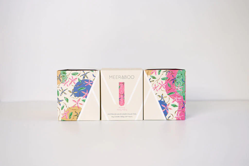 Meeraboo Soy Candle - 300g | 50+ Hours