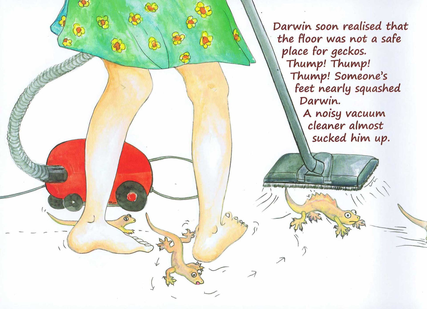 'The Darwin Gecko' Hard Cover Book - Reggie Sultan