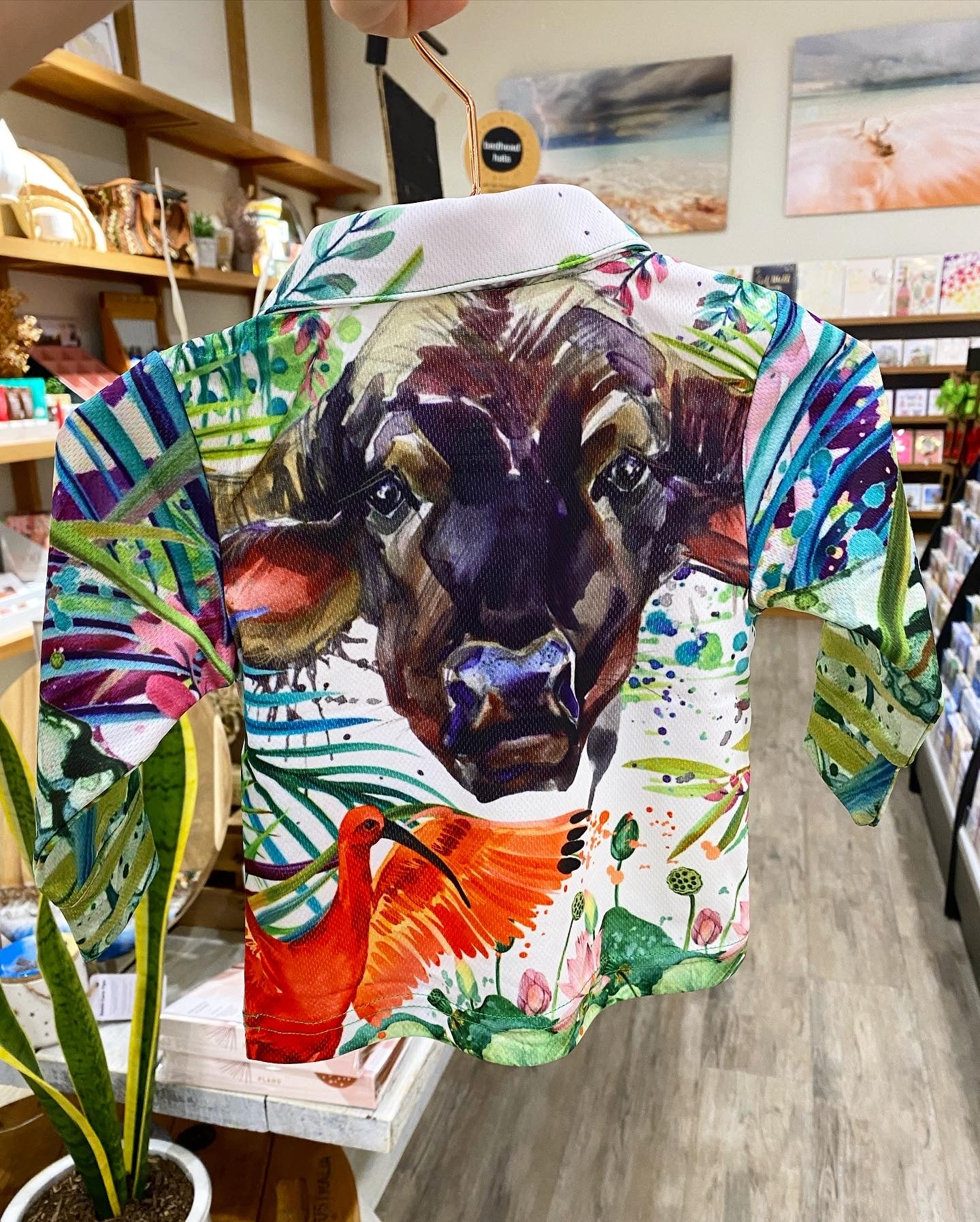 Kids Fishing Shirt Frog / Buffalo