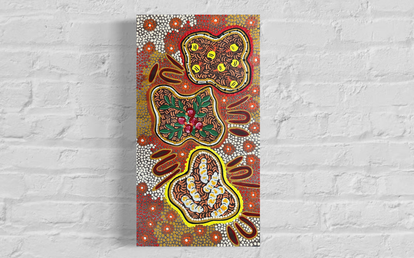 ‘Woman Hunting and Gathering for Bush Food’ - Trephina Sultan Thanguwa