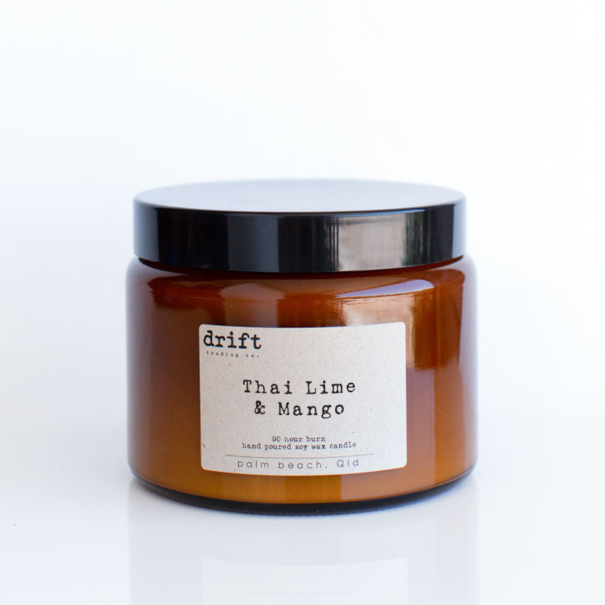 XL Double Wick Amber Candle