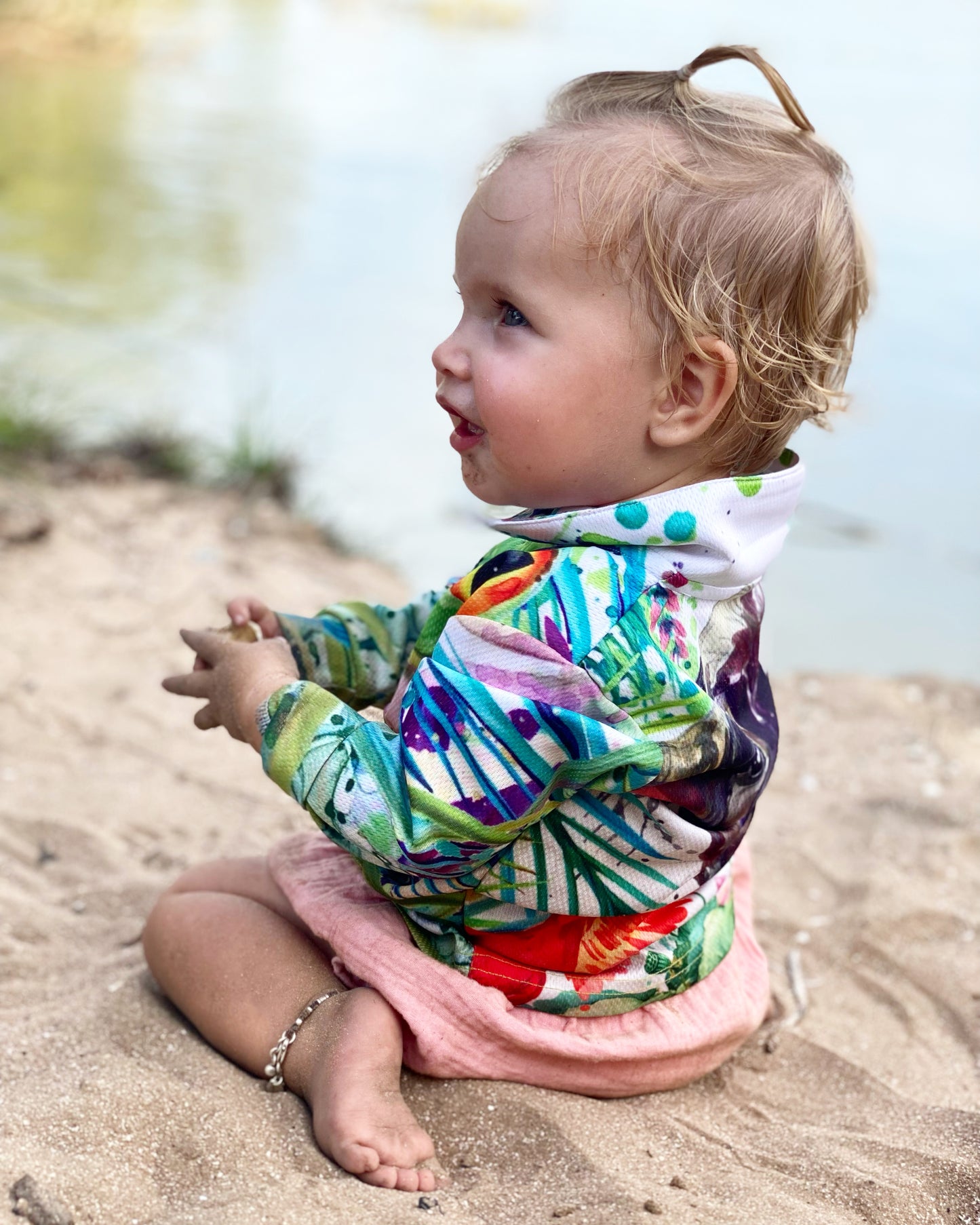 Kids Fishing Shirt Frog / Buffalo