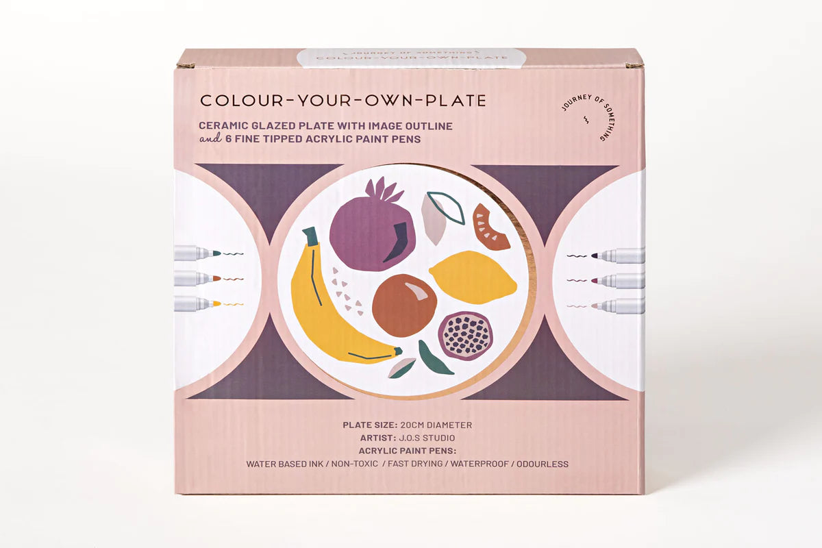 J.O.S Paint Your Own Plate