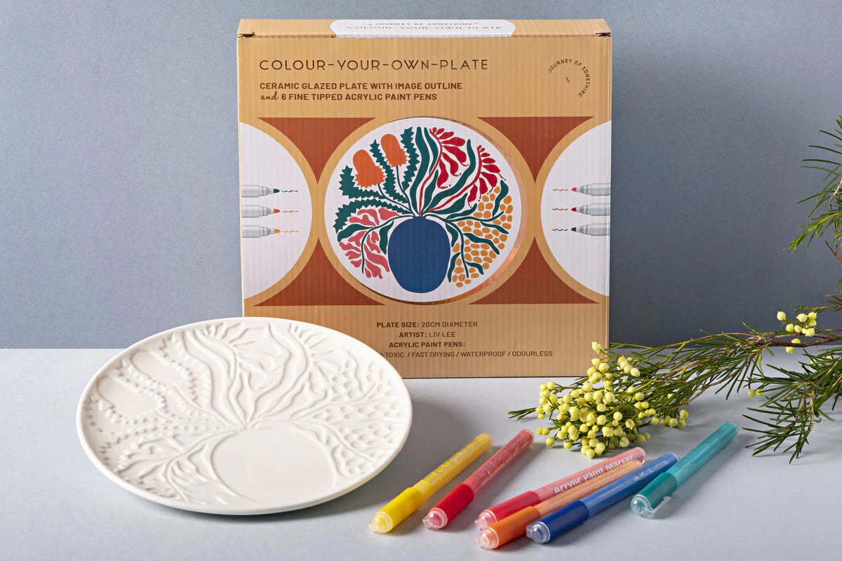 J.O.S Paint Your Own Plate