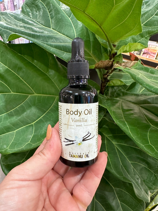 Northern Tamanu Body & Massage Oil Vanilla 50ml