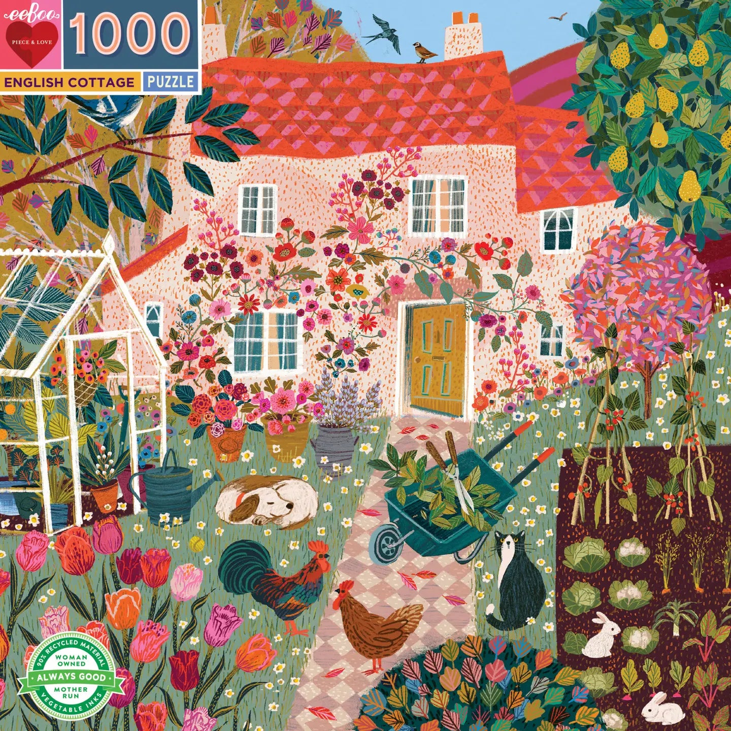 Eeboo 1000pc Puzzle