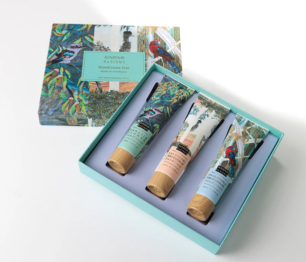 Hand Cream Trio - Saltbush, Eucalyptus & Banksia