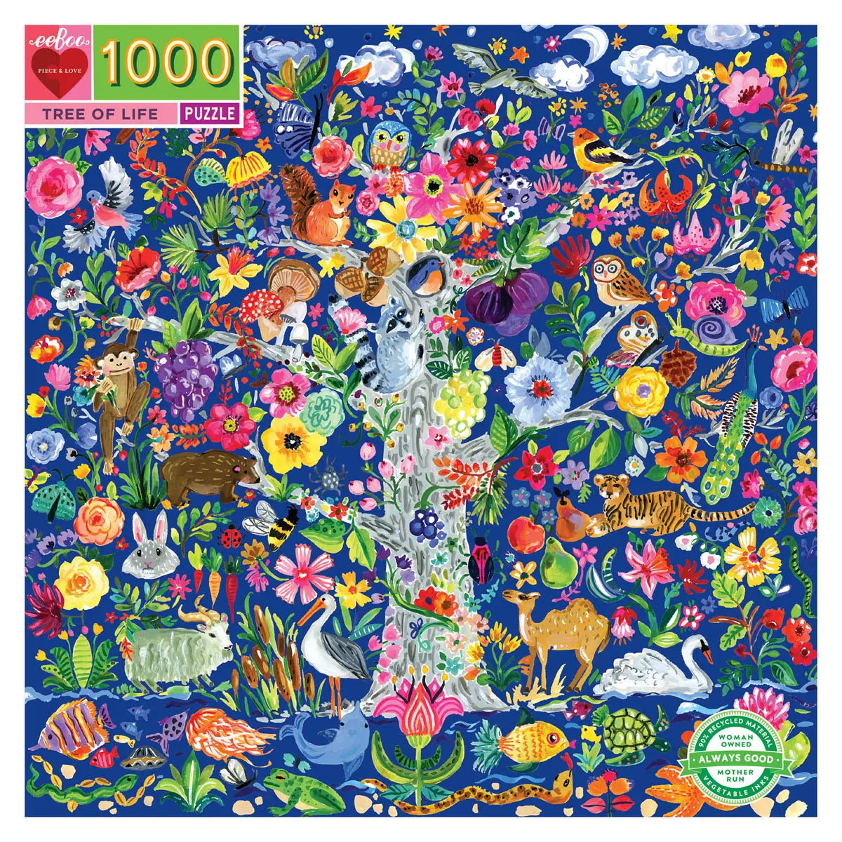 Eeboo 1000pc Puzzle