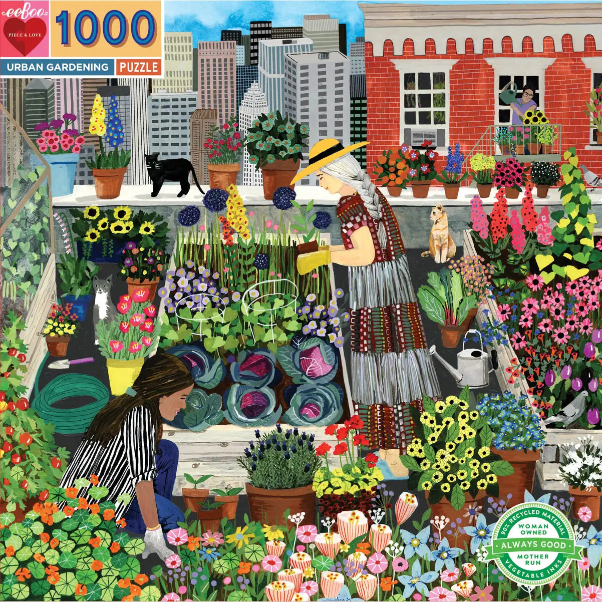 Eeboo 1000pc Puzzle