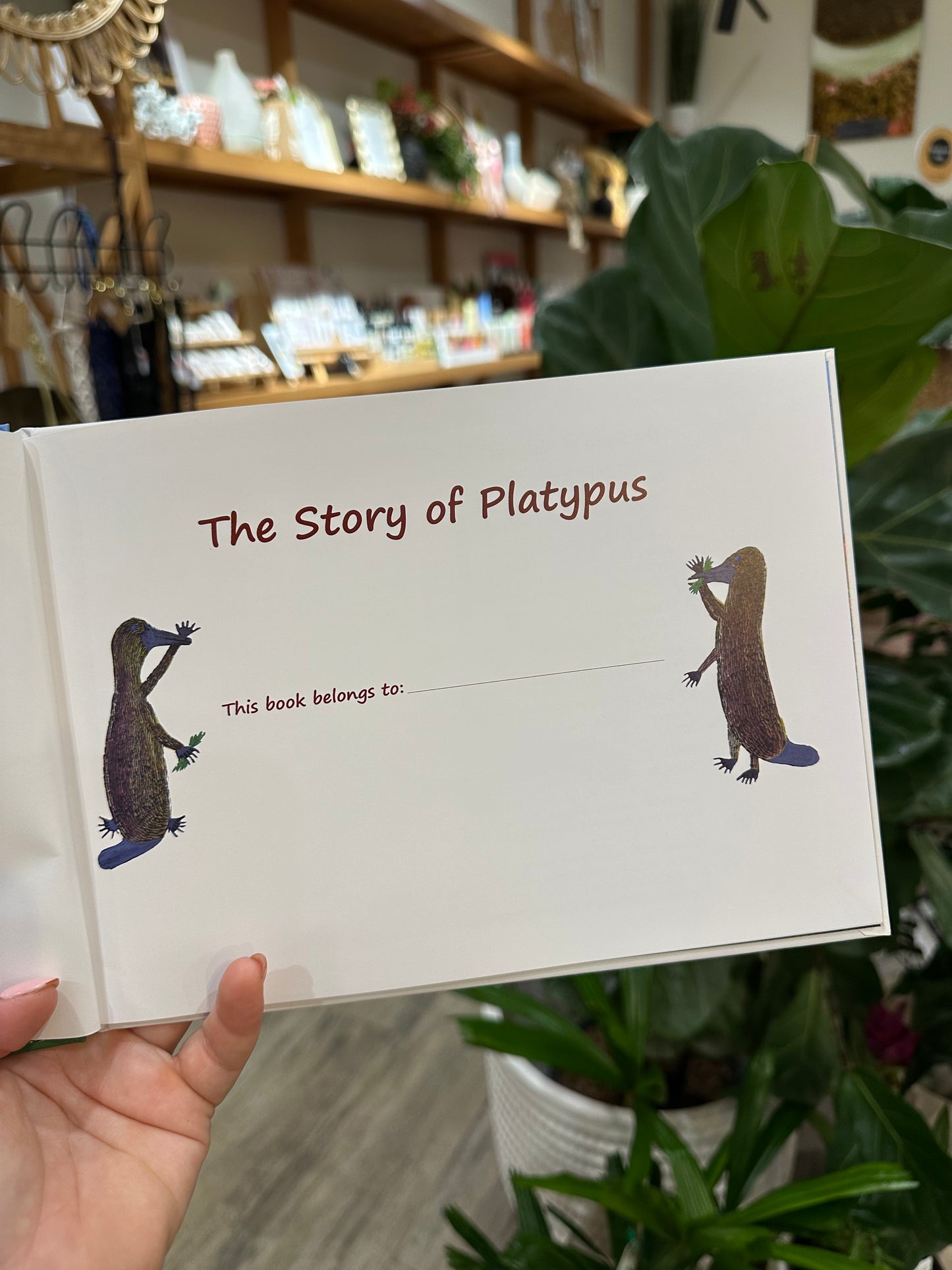 'The Story of the Platypus ' Hard Cover Book - Reggie Sultan & David M. Welch