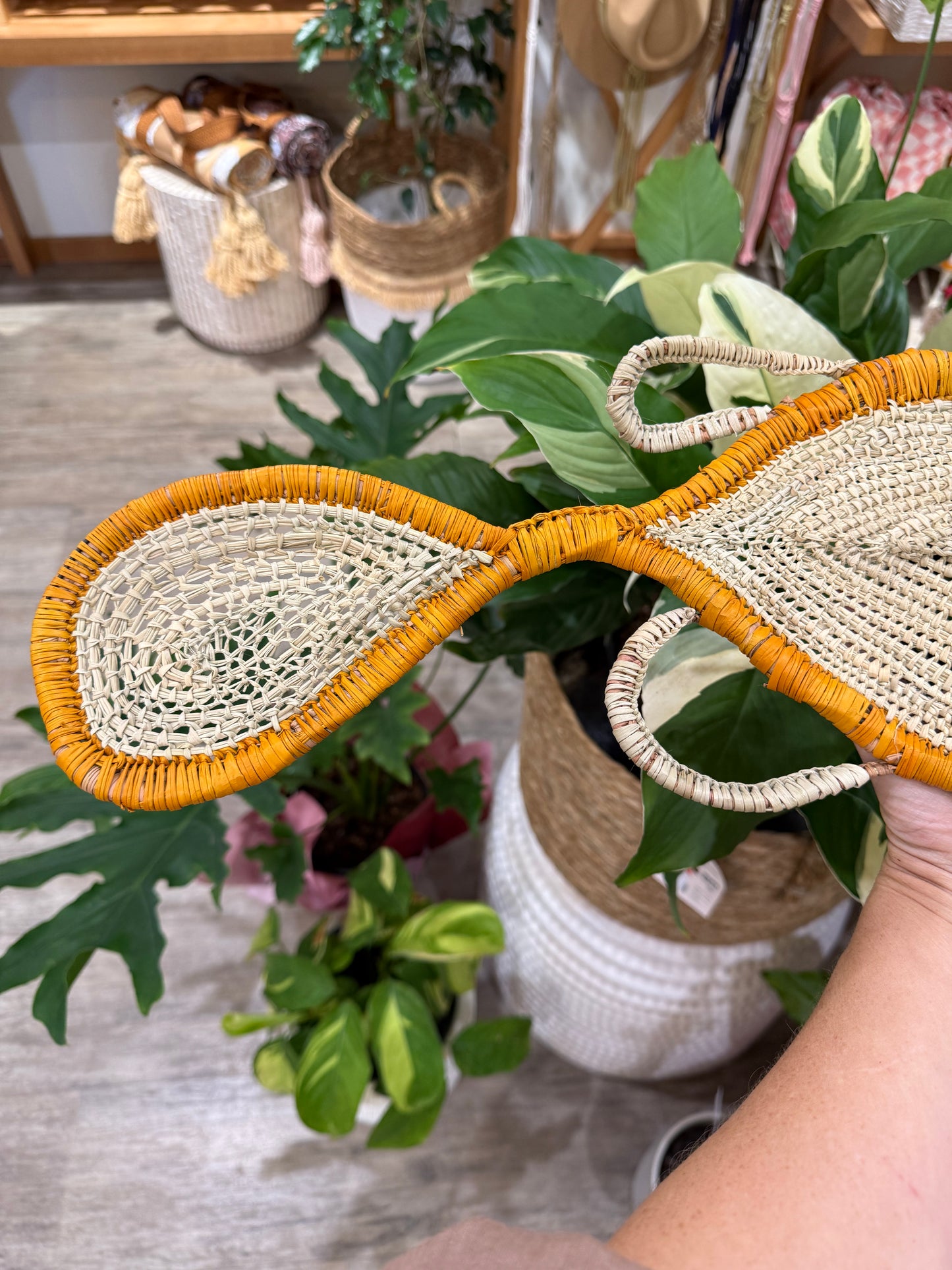 Hand Woven Pandanus Barramundi - Rosie Nabegeyo