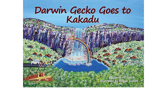 'Darwin Gecko Goes to Kakadu' Hard Cover Book - Reggie Sultan & David M. Welch