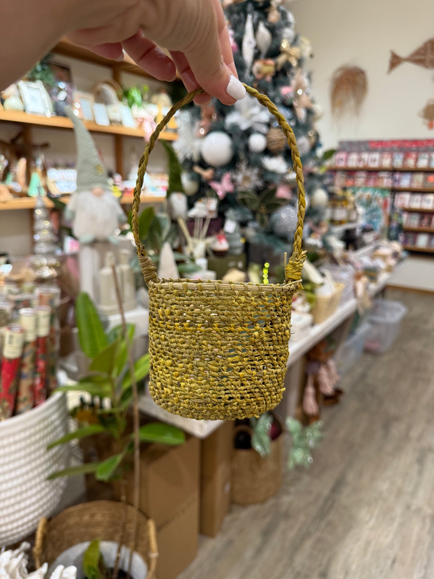Hand Woven Traditional Basket - Grace Nabegeyo