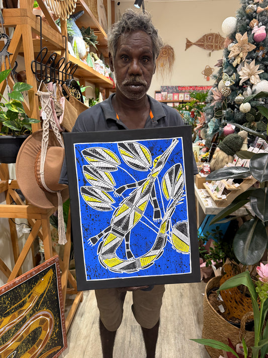 'Freshwater Crocodile' - Manuel Nganjmirra