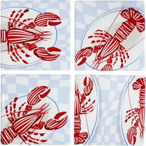 Coasters S/4 Lobsters