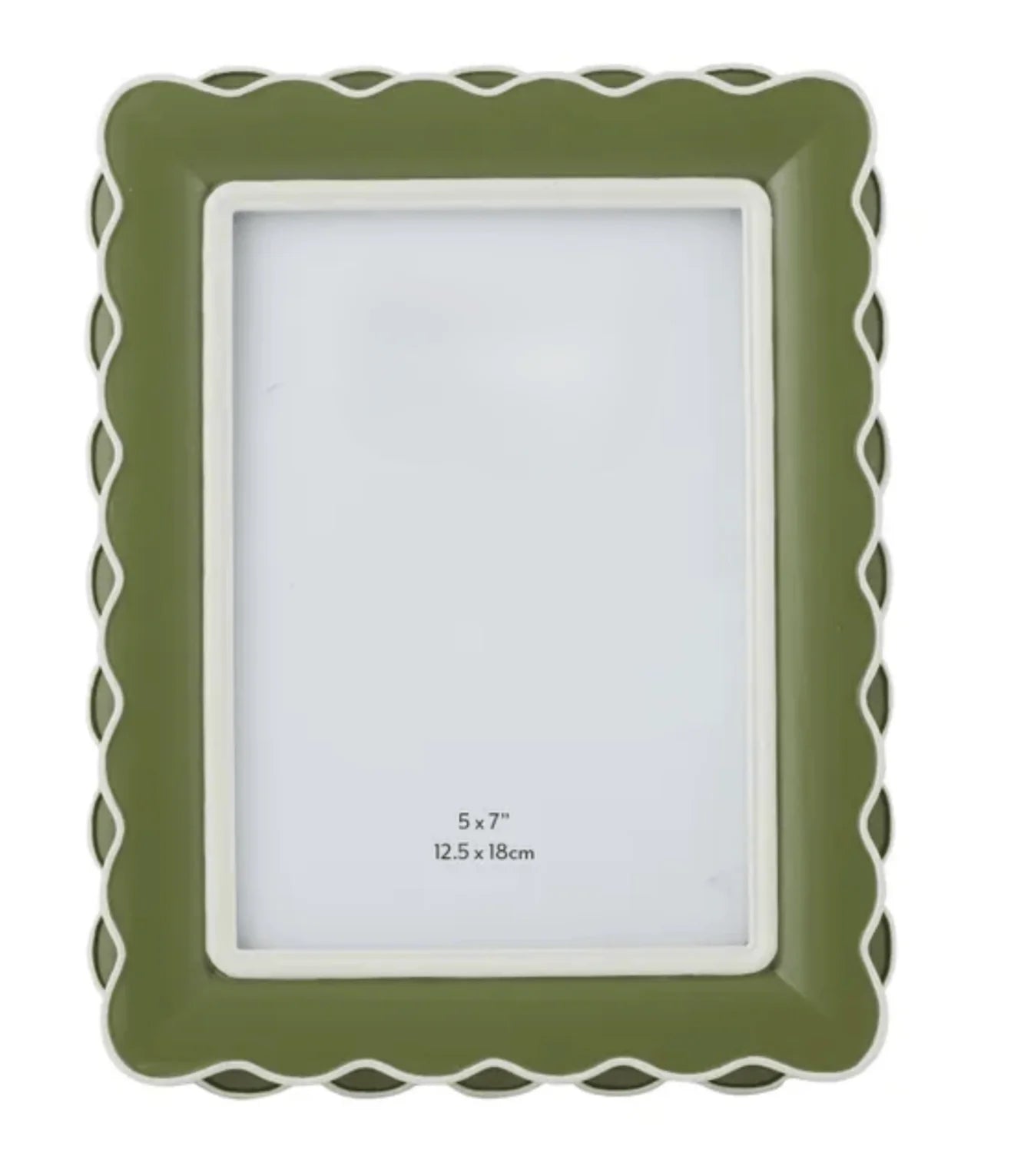Payton Resin 5x7" Frame 17x22cm Olive