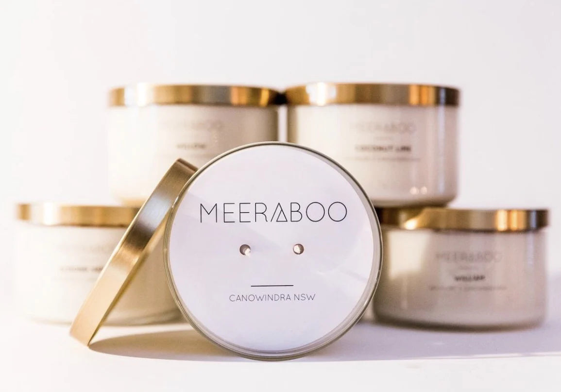 Meeraboo Soy Candle - Gold Lid Collection