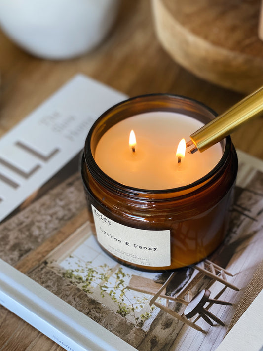 Drift Trading Co. XL Double Wick Amber Candle