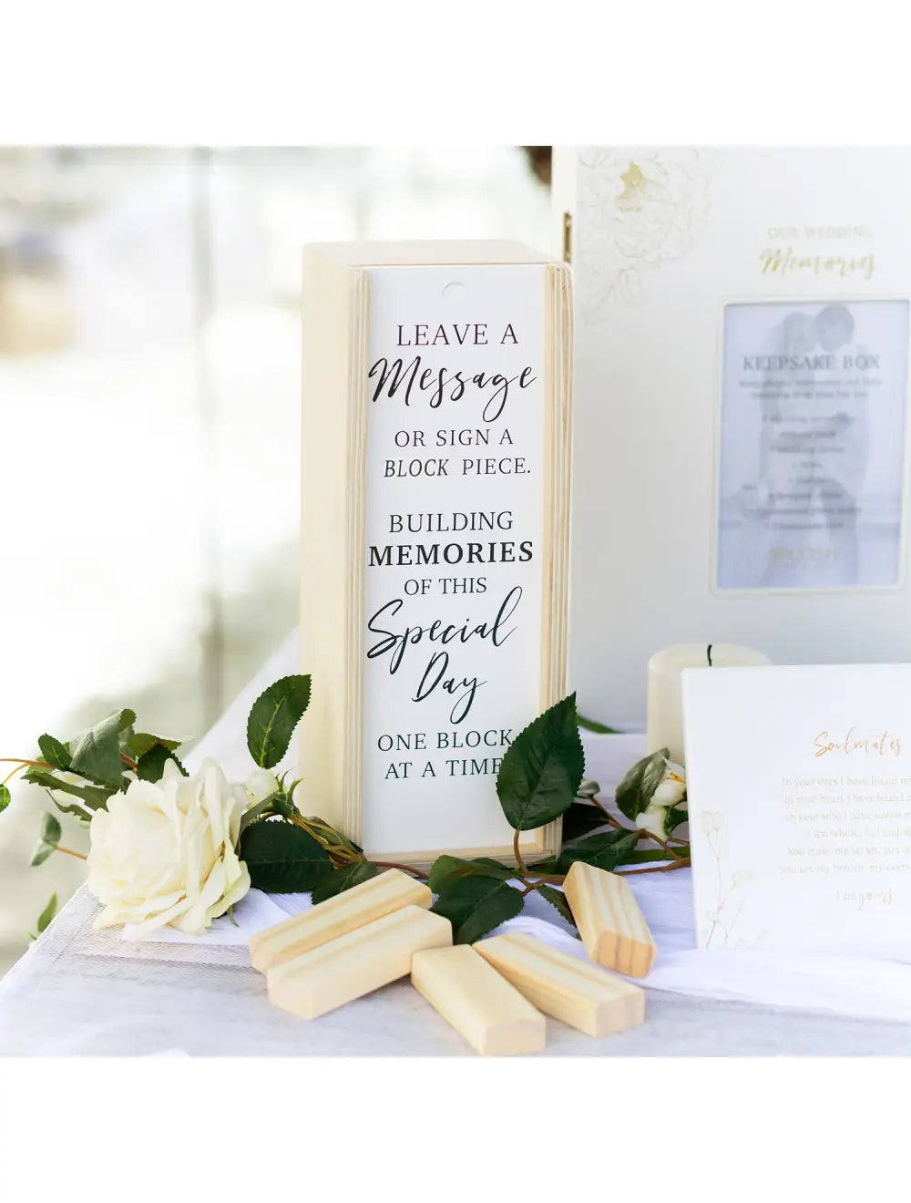 Wedding Signature Jumbling Tower