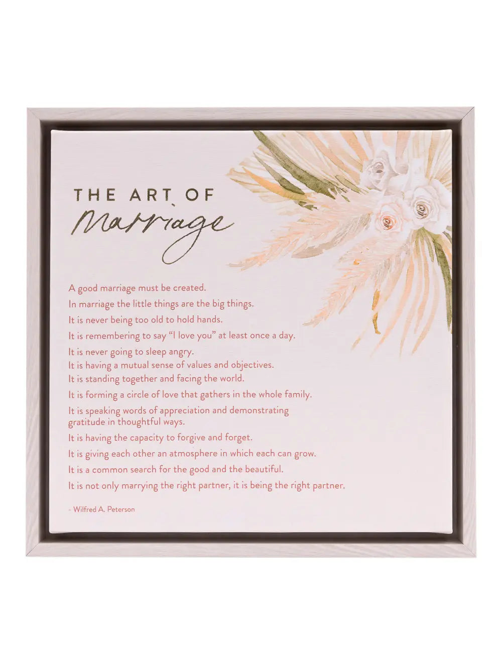 The Art Of Marriage
